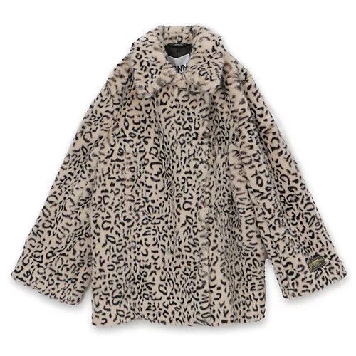 【ガニー/GANNI】のFaux Fur Jacket 人気、トレンドファッション・服の通販 founy(ファニー) 　ファッション　Fashion　レディースファッション　WOMEN　アウター　Coat Outerwear　ジャケット　Jackets　2025年　2025　2025春夏・S/S　Ss,Spring/Summer,2025　ラグジュアリー　Luxury　レオパード　Leopard　ロング　Long　 other-1|ID: prp329100004373023 ipo3291000000032401355