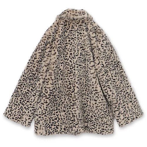 【ガニー/GANNI】のFaux Fur Jacket 人気、トレンドファッション・服の通販 founy(ファニー) 　ファッション　Fashion　レディースファッション　WOMEN　アウター　Coat Outerwear　ジャケット　Jackets　2025年　2025　2025春夏・S/S　Ss,Spring/Summer,2025　ラグジュアリー　Luxury　レオパード　Leopard　ロング　Long　other-2|ID: prp329100004373023 ipo3291000000032401358