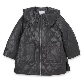 【ガニー/GANNI】 Shiny Quilt Midi Jacket人気、トレンドファッション・服の通販 founy(ファニー) ファッション Fashion レディースファッション WOMEN アウター Coat Outerwear ジャケット Jackets 2025年 2025 2025春夏・S/S Ss,Spring/Summer,2025 キルティング Quilting ジャケット Jacket バランス Balance フラット Flat フリル Frills ミドル Middle ライニング Lining |ID:prp329100004373024