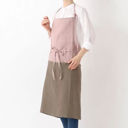 【トゥーワントゥーキッチンストア/212 KITCHEN STORE / GOODS】のチムニーエプロン リネン SMPK 人気、トレンドファッション・服の通販 founy(ファニー) 　切替　Switching　吸水　Water Absorption　ネップ　Nep Yarn　ポケット　Pocket　ユーズド　Used　リネン　Linen　 other-1|ID: prp329100004373049 ipo3291000000030560327