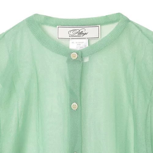 【ピリングス/pillings】のミエルぶら下がりCD天竺無地 人気、トレンドファッション・服の通販 founy(ファニー) 　ファッション　Fashion　レディースファッション　Fashion for Women　2025年　2025　2025春夏・S/S　Spring/Summer 2025 SS25　エアリー　Airy Texture　カーディガン　Cardigan, Knitwear　シアー　Sheer, See-Through　シンプル　Simple, Minimal　スクエア　Square, Square Shape　パッチ　Patch, Appliqué　ベーシック　Basic, Essential　ポケット　Pocket, Pocket Detail　洗える　Machine Washable　無地　Plain, Solid Color　軽量　Lightweight, Ultra Light　ビジネス 仕事 通勤　Business / Work / Commuting　other-3|ID: prp329100004374989 ipo3291000000035903691