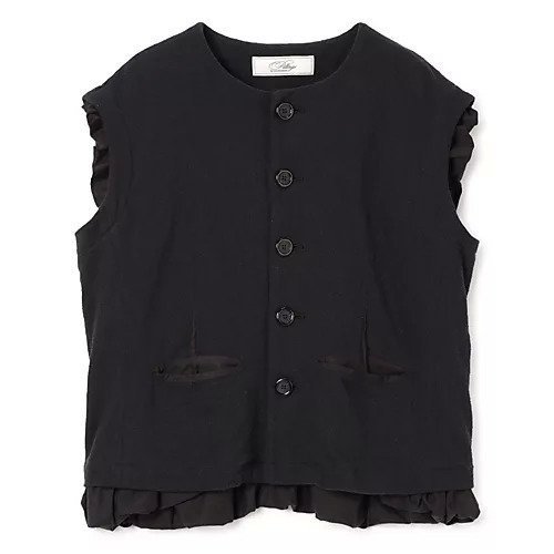 【ピリングス/pillings】のドライリネン縮絨ベスト インテリア・キッズ・メンズ・レディースファッション・服の通販 founy(ファニー) https://founy.com/ ファッション Fashion レディースファッション Ladies' Fashion Online アウター Coat Outerwear トップス・カットソー Tops/Tshirt ベスト/ジレ Gilets/Vests 2025年 2025 2025春夏・S/S Ss,Spring/Summer,2025 フリル Frills ベスト Vest ベーシック Basic リネン Linen |ID: prp329100004374994 ipo3291000000032524919