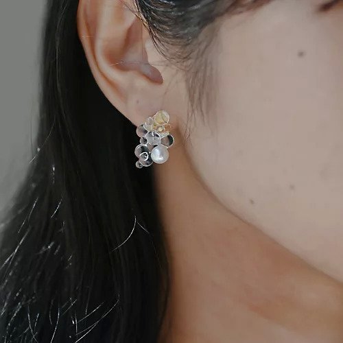 【ハリオ ランプワーク ファクトリー/Hario Lampwork Factory】のピアス ポラリス FP インテリア・キッズ・メンズ・レディースファッション・服の通販 founy(ファニー) https://founy.com/ ファッション Fashion レディースファッション WOMEN ガラス Glass パール Pearl |ID: prp329100004376897 ipo3291000000030581970