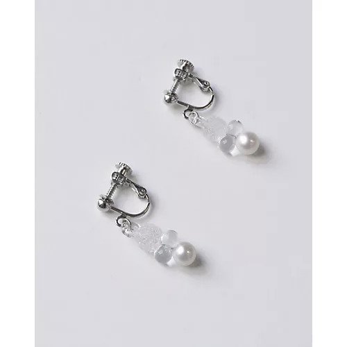 【ハリオ ランプワーク ファクトリー/Hario Lampwork Factory】のイヤリング グレア FP 人気、トレンドファッション・服の通販 founy(ファニー) 　ファッション　Fashion　レディースファッション　WOMEN　ジュエリー　Jewelry　リング　Rings　イヤリング　Earrings　イヤリング　Earrings　ガラス　Glass　パール　Pearl　フォルム　Form　other-3|ID: prp329100004376901 ipo3291000000031265343