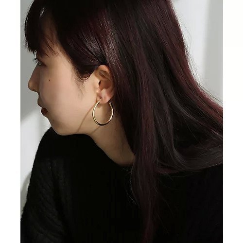 【コレカラ/collecala】のラウンドドロップフープイヤリング 人気、トレンドファッション・服の通販 founy(ファニー) 　ファッション　Fashion　レディースファッション　WOMEN　ジュエリー　Jewelry　リング　Rings　イヤリング　Earrings　イヤリング　Earrings　オケージョン　Occasion　シンプル　Simple　フープ　Hoop　other-3|ID: prp329100004378346 ipo3291000000031265260