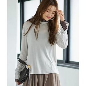 【スタイルデリ/STYLE DELI】 【Made in Japan】レイヤード風カットトップス人気、トレンドファッション・服の通販 founy(ファニー) ファッション Fashion レディースファッション Fashion for Women トップス・カットソー Cut & Sew Tops インナー Innerwear エアリー Airy Texture カットソー Cut and Sewn Top カーディガン Cardigan, Knitwear サロペット Overalls, Salopette シンプル Simple, Minimal ジャケット Jacket, Outerwear スタンド Stand Collar, Upright Stand ストレート Straight, Straight Cut スリット Slit, Slit Detail とろみ Fluid, Flowy Fabric タートル Turtleneck, Turtle Collar タートルネック Turtleneck, High Neck なめらか Smooth, Silky Texture バランス Balance, Style Balance フィット Fit, Slim Fit ベスト Vest, Waistcoat ボーダー Border, Stripe ポケット Pocket, Pocket Detail ルーズ Loose, Oversized 日本製 Made In Japan 夏 Summer |ID:prp329100004379502