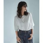 【スタイルデリ/STYLE DELI】の【Made in Japan】なめらかテンセル袖ギャザートップス ホワイト|ID: prp329100004379503 ipo3291000000030603407