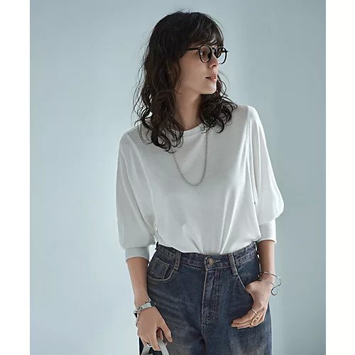 【スタイルデリ/STYLE DELI】の【Made in Japan】なめらかテンセル袖ギャザートップス インテリア・キッズ・メンズ・レディースファッション・服の通販 founy(ファニー) 　ファッション　Fashion　レディースファッション　WOMEN　トップス・カットソー　Tops/Tshirt　インナー　Inner　エアリー　Airy　カットソー　Cut And Sew　ギャザー　Gather　切替　Switching　サロペット　Overalls　ストレート　Straight　スリーブ　Sleeve　定番　Standard　なめらか　Smooth　ポケット　Pocket　水着　Swimsuit　日本製　Made In Japan　夏　Summer　ホワイト|ID: prp329100004379503 ipo3291000000030603407