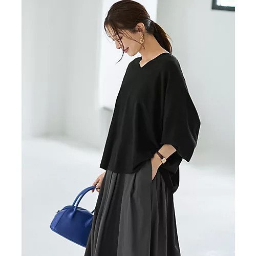 【スタイルデリ/STYLE DELI】の気持ちいいドルマンニットトップス 人気、トレンドファッション・服の通販 founy(ファニー) 　ファッション　Fashion　レディースファッション　Fashion for Women　トップス・カットソー　Cut & Sew Tops　ニット　Knit Tops & Sweaters　インナー　Innerwear　カーディガン　Cardigan, Knitwear　キャミソール　Camisole, Spaghetti Strap Top　ジャケット　Jacket, Outerwear　定番　Standard, Basic Item　バランス　Balance, Style Balance　ポケット　Pocket, Pocket Detail　ワイド　Wide, Wide Fit　冬　Winter / This Winter　夏　Summer　other-3|ID: prp329100004379505 ipo3291000000034037224