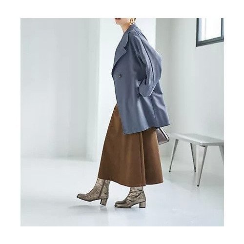 【スタイルデリ/STYLE DELI】のツイル生地2wayネックコート 人気、トレンドファッション・服の通販 founy(ファニー) 　ファッション　Fashion　レディースファッション　Fashion for Women　アウター　Coat / Outerwear Collection　コート・ロングコート・ピーコート　Long Coats, Peacoats & More　春　Spring　切替　Switching, Contrast Panel　軽量　Lightweight, Ultra Light　サロペット　Overalls, Salopette　シンプル　Simple, Minimal　スタンド　Stand Collar, Upright Stand　スリット　Slit, Slit Detail　スーツ　Suit, Formalwear　ダブル　Double, Double-Breasted　ツイル　Twist, Twisted Detail　バランス　Balance, Style Balance　フロント　Front, Front Design　ポケット　Pocket, Pocket Detail　マーブル　Marble, Marble Pattern　リアル　Real, Realistic　ロング　Long, Long-Length　夏　Summer　other-3|ID: prp329100004379562 ipo3291000000034176152