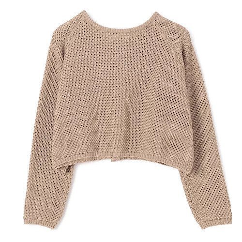 【フローレント/FLORENT】のコットン ショートカーディガン 人気、トレンドファッション・服の通販 founy(ファニー) 　ファッション　Fashion　レディースファッション　Fashion for Women　トップス・カットソー　Cut & Sew Tops　カーディガン・羽織り　Layered Style Cardigans　カーディガン　Cardigan, Knitwear　ショート　Short, Short Length　シンプル　Simple, Minimal　ベーシック　Basic, Essential　other-2|ID: prp329100004380741 ipo3291000000031265059