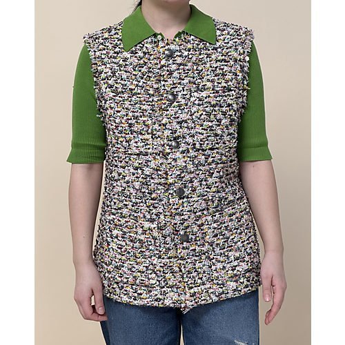【コーヘン/Coohem】のKASURI MIX TWEED V/T 人気、トレンドファッション・服の通販 founy(ファニー)  ファッション Fashion レディースファッション Fashion for Women ツイード Twill, Twill Weave ベスト Vest, Waistcoat メタル Metal, Metal Parts モダン Modern, Contemporary other-3|ID: prp329100004380745 ipo3291000000034323808