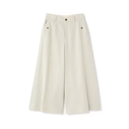 【ヒューマンウーマン/HUMAN WOMAN】のセミ梳毛ツイルパンツ 人気、トレンドファッション・服の通販 founy(ファニー) 　ファッション　Fashion　レディースファッション　WOMEN　パンツ　Pants　おすすめ　Recommend　ウォーム　Worm　ショート　Short　シンプル　Simple　スカーチョ　Scarcio　ストレッチ　Stretch　ツイル　Twill　バランス　Balance　ビッグ　Big　フレア　Flare　ボトム　Bottom　ポケット　Pocket　ミドル　Middle　エレガント 上品　Elegant　other-2|ID: prp329100004380757 ipo3291000000031265075