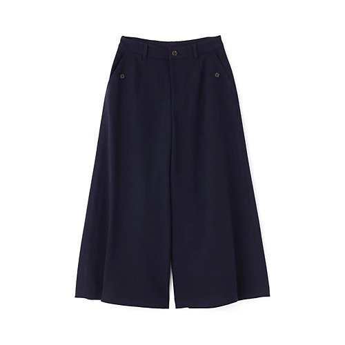 【ヒューマンウーマン/HUMAN WOMAN】のセミ梳毛ツイルパンツ 人気、トレンドファッション・服の通販 founy(ファニー) 　ファッション　Fashion　レディースファッション　WOMEN　パンツ　Pants　おすすめ　Recommend　ウォーム　Worm　ショート　Short　シンプル　Simple　スカーチョ　Scarcio　ストレッチ　Stretch　ツイル　Twill　バランス　Balance　ビッグ　Big　フレア　Flare　ボトム　Bottom　ポケット　Pocket　ミドル　Middle　エレガント 上品　Elegant　other-3|ID: prp329100004380757 ipo3291000000031265077