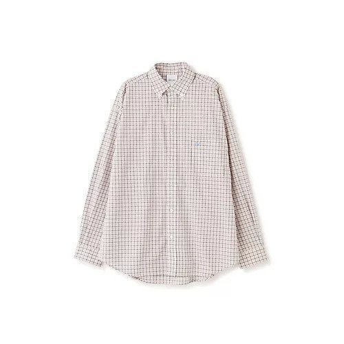 【ヒューマンウーマン/HUMAN WOMAN】のボタンダウンシャツ 人気、トレンドファッション・服の通販 founy(ファニー) 　ファッション　Fashion　レディースファッション　WOMEN　トップス・カットソー　Tops/Tshirt　シャツ/ブラウス　Shirts/Blouses　おすすめ　Recommend　コラボ　Collaboration　スタンダード　Standard　タートルネック　Turtleneck　チェック　Check　バランス　Balance　ロング　Long　春　Spring　other-3|ID: prp329100004381660 ipo3291000000031265006