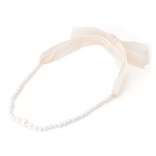 【ミズキ/MIZUKI】の14kt NECKLACE 10.5 adjustable graduated インテリア・キッズ・メンズ・レディースファッション・服の通販 founy(ファニー) 　ファッション　Fashion　レディースファッション　Fashion for Women　ジュエリー　Jewelry　ネックレス　Necklaces & Pendants　オケージョン　Occasion Wear　シルク　Silk, 100% Silk　ネックレス　Necklace, Pendant Necklace　パール　Pearl, Pearl Accent　リボン　Ribbon, Bow　ホワイト(YG)|ID: prp329100004381715 ipo3291000000034398522