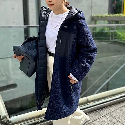 【ノーリーズ/NOLLEY'S】の【WEB限定】【TAION/タイオン】別注ボア ダウンフードコート(リバーシブル) 24AW 人気、トレンドファッション・服の通販 founy(ファニー) 　ファッション　Fashion　レディースファッション　WOMEN　アウター　Coat Outerwear　コート　Coats　2024年　2024　2024-2025秋冬・A/W　Aw/Autumn/Winter/Fw/Fall/2024-2025　キルティング　Quilting　ダウン　Down　ポケット　Pocket　リバーシブル　Reversible　レオパード　Leopard　ロング　Long　人気　Popularity　別注　Special Order　定番　Standard　other-3|ID: prp329100004381734 ipo3291000000031713757