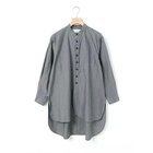 【ミディウミ/MidiUmi】のワイドロングシャツ チャコールグレー|ID: prp329100004383162 ipo3291000000030637091