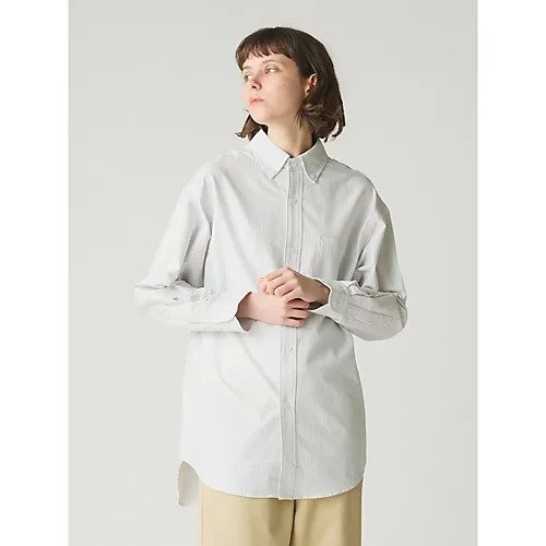【ミディウミ/MidiUmi】のボタンダウンシャツ 人気、トレンドファッション・服の通販 founy(ファニー) 　ファッション　Fashion　レディースファッション　WOMEN　トップス・カットソー　Tops/Tshirt　シャツ/ブラウス　Shirts/Blouses　春　Spring　other-3|ID: prp329100004383165 ipo3291000000031264848