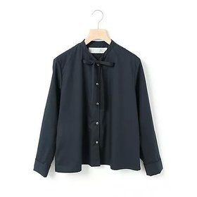 【ミディウミ/MidiUmi】のタイショートシャツ 人気、トレンドファッション・服の通販 founy(ファニー) ファッション Fashion レディースファッション WOMEN トップス・カットソー Tops/Tshirt シャツ/ブラウス Shirts/Blouses ショート Short ドット Dot 無地 Plain Color |ID:prp329100004383166