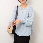 【ノーリーズソフィー/NOLLEY'S sophi】のSYジョーゼットTブラウス 人気、トレンドファッション・服の通販 founy(ファニー) ファッション Fashion レディースファッション WOMEN トップス・カットソー Tops/Tshirt シャツ/ブラウス Shirts/Blouses 2025年 2025 2025春夏・S/S Ss,Spring/Summer,2025 シンプル Simple ジョーゼット Georgette ストレッチ Stretch ビジネス 仕事 通勤 Business thumbnail サックス|ID: prp329100004383168 ipo3291000000030964224