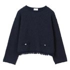 【エムセブンデイズ フォー プチ/M7days for petit】のサマーツイード調ニットプルオーバー 人気、トレンドファッション・服の通販 founy(ファニー) ファッション Fashion レディースファッション Fashion for Women トップス・カットソー Cut & Sew Tops ニット Knit Tops & Sweaters カジュアルプルオーバー・ニットトップス Pullovers & Knit Tops / Casual Pullovers カーディガン Cardigan, Knitwear サマー Summer, Summer Style ジャケット Jacket, Outerwear セレモニー Ceremony ツイード Twill, Twill Weave エレガント 上品 Elegant 今季 This Season, Current Season thumbnail ネイビー|ID: prp329100004383178 ipo3291000000034954001