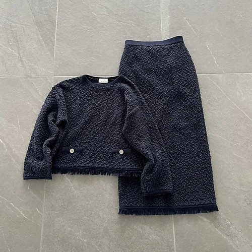 【エムセブンデイズ フォー プチ/M7days for petit】のサマーツイード調ニットプルオーバー 人気、トレンドファッション・服の通販 founy(ファニー) 　ファッション　Fashion　レディースファッション　Fashion for Women　トップス・カットソー　Cut & Sew Tops　ニット　Knit Tops & Sweaters　カジュアルプルオーバー・ニットトップス　Pullovers & Knit Tops / Casual Pullovers　カーディガン　Cardigan, Knitwear　サマー　Summer, Summer Style　ジャケット　Jacket, Outerwear　セレモニー　Ceremony　ツイード　Twill, Twill Weave　エレガント 上品　Elegant　今季　This Season, Current Season　other-2|ID: prp329100004383178 ipo3291000000034954004