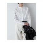 【ヒューマンウーマン/HUMAN WOMAN】のスタンドカラーブラウス 人気、トレンドファッション・服の通販 founy(ファニー) ファッション Fashion レディースファッション WOMEN トップス・カットソー Tops/Tshirt シャツ/ブラウス Shirts/Blouses おすすめ Recommend インナー Inner スタンダード Standard スタンド Stand ベスト Vest ベーシック Basic エレガント 上品 Elegant thumbnail ホワイト|ID: prp329100004383181 ipo3291000000030659913