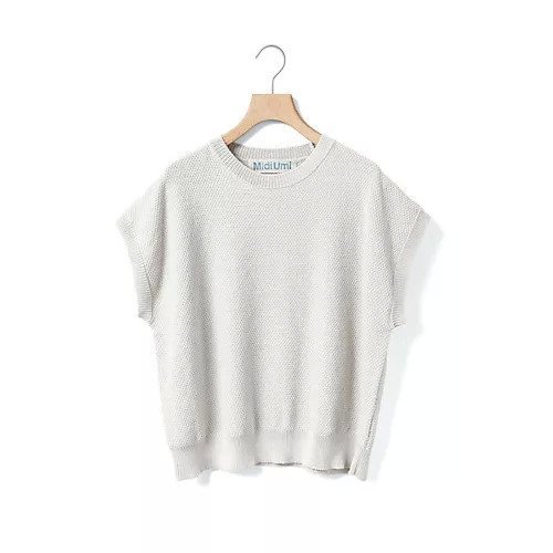 【ミディウミ/MidiUmi】のコクーンニットベスト インテリア・キッズ・メンズ・レディースファッション・服の通販 founy(ファニー) https://founy.com/ ファッション Fashion レディースファッション Fashion for Women アウター Coat / Outerwear Collection トップス・カットソー Cut & Sew Tops ニット Knit Tops & Sweaters ベスト&ジレ / 重ね着スタイル Vests & Gilets サマー Summer, Summer Style ベスト Vest, Waistcoat 人気 Popular, Best Seller 半袖 Short Sleeve, Half Sleeve 鹿の子 Piqué, Kanoko Fabric |ID: prp329100004383187 ipo3291000000036304076