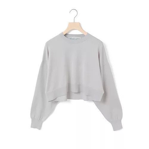 【ミディウミ/MidiUmi】のショートニットプルオーバー インテリア・キッズ・メンズ・レディースファッション・服の通販 founy(ファニー) https://founy.com/ ファッション Fashion レディースファッション WOMEN トップス・カットソー Tops/Tshirt ニット Knit Tops プルオーバー Pullover ベーシック Basic 春 Spring |ID: prp329100004383188 ipo3291000000030637209