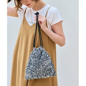 【グローブ/grove】のスパンコール巾着ショルダー 人気、トレンドファッション・服の通販 founy(ファニー) ファッション Fashion レディースファッション WOMEN ショルダー Shoulder スパンコール Sequins トレンド Trend ベーシック Basic ポケット Pocket 巾着 Purse |ID:prp329100004383248