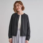 【グローブ/grove】のリネンライクノーカラーブルゾン 人気、トレンドファッション・服の通販 founy(ファニー) ファッション Fashion レディースファッション WOMEN アウター Coat Outerwear ブルゾン Blouson/Jackets ギャザー Gather スマート Smart タンク Tank デニム Denim ドローストリング Drawstring フェミニン Feminine フロント Front ブルゾン Blouson ポケット Pocket リネン Linen ワイド Wide 2025年 2025 2025春夏・S/S Ss,Spring/Summer,2025 thumbnail チャコールグレー|ID: prp329100004383293 ipo3291000000030637682