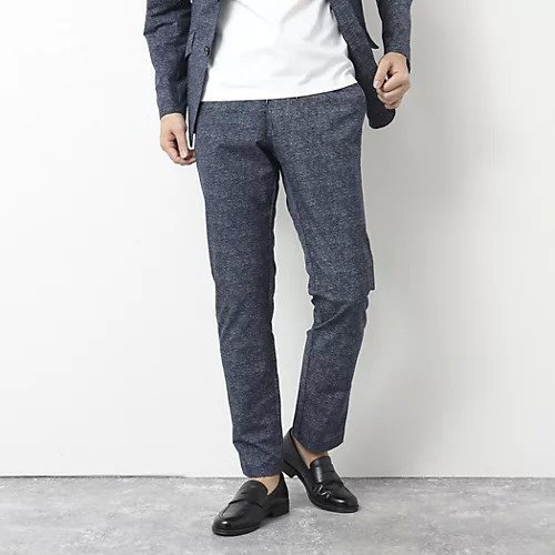 【ノーリーズ グッドマン/NOLLEY'S goodman / MEN】の《ビジカジ/セットアップ対応》COOL DOTS/クールドッツ イージーPT 25SS インテリア・キッズ・メンズ・レディースファッション・服の通販 founy(ファニー) 　ファッション　Fashion　メンズファッション　Fashion for Men　セットアップ　Matching Sets　2025年　2025　2025春夏・S/S　Spring/Summer 2025 SS25　ジャケット　Jacket, Outerwear　ストレッチ　Stretch, Stretchy Fabric　セットアップ　Set-Up, Coordinated Outfit　ドローコード　Drawcord, Drawstring Cord　ビジネス 仕事 通勤　Business / Work / Commuting　プリント　Print, Printed Pattern　吸水　Absorbent, Quick-Dry　インディゴブルー|ID: prp329100004383440 ipo3291000000031713863