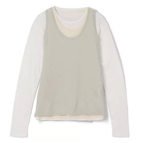 【スアデオ/suadeo】 レイヤードタンク&ロンT3点セット人気、トレンドファッション・服の通販 founy(ファニー) ファッション Fashion レディースファッション Fashion for Women トップス・カットソー Cut & Sew Tops ロングTシャツ・Tシャツ Longline T-Shirts & Tees イエロー Yellow 春 Spring 洗える Machine Washable カッティング Cutting Detail 今季 This Season, Current Season シアー Sheer, See-Through タンク Tank Top, Sleeveless Top トレンド Trend, Trending Now 長袖 Long Sleeve, Full Sleeve バランス Balance, Style Balance パターン Pattern, Design Print ベーシック Basic, Essential S/S・春夏 SS, Spring/Summer, Warm Season おすすめ Recommended / Our Picks 夏 Summer |ID:prp329100004385134