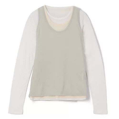 【スアデオ/suadeo】のレイヤードタンク&ロンT3点セット インテリア・キッズ・メンズ・レディースファッション・服の通販 founy(ファニー) https://founy.com/ ファッション Fashion レディースファッション Fashion for Women トップス・カットソー Cut & Sew Tops ロングTシャツ・Tシャツ Longline T-Shirts & Tees イエロー Yellow 春 Spring 洗える Machine Washable カッティング Cutting Detail 今季 This Season, Current Season シアー Sheer, See-Through タンク Tank Top, Sleeveless Top トレンド Trend, Trending Now 長袖 Long Sleeve, Full Sleeve バランス Balance, Style Balance パターン Pattern, Design Print ベーシック Basic, Essential S/S・春夏 SS, Spring/Summer, Warm Season おすすめ Recommended / Our Picks 夏 Summer |ID: prp329100004385134 ipo3291000000035299358