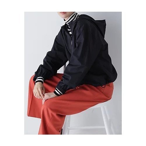 【ヒューマンウーマン/HUMAN WOMAN】のアノラックパーカー インテリア・キッズ・メンズ・レディースファッション・服の通販 founy(ファニー) 　ファッション　Fashion　レディースファッション　Fashion for Women　トップス・カットソー　Cut & Sew Tops　レディースパーカー・カジュアルフーディー　Casual Hoodies & Sweatshirts　おすすめ　Recommended / Our Picks　アウトドア　Outdoor Clothing　インナー　Innerwear　スタンダード　Standard, Basic　スタンド　Stand Collar, Upright Stand　ストレート　Straight, Straight Cut　ツイル　Twist, Twisted Detail　パーカー　Hoodie, Parka　ブラウジング　Blouson Silhouette, Cinched Waist　ネイビー|ID: prp329100004385165 ipo3291000000034921416