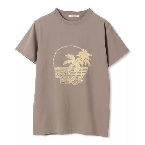 【クチュールドアダム/COUTURE D'ADAM】のVintage remake T-shirt / San Diego インテリア・キッズ・メンズ・レディースファッション・服の通販 founy(ファニー) 　ファッション　Fashion　レディースファッション　WOMEN　トップス・カットソー　Tops/Tshirt　シャツ/ブラウス　Shirts/Blouses　ロング / Tシャツ　T-Shirts　コレクション　Collection　プリント　Print　ラバー　Rubber　リメイク　Remake　ヴィンテージ　Vintage　洗える　Washable　Beige|ID: prp329100004387778 ipo3291000000030672066