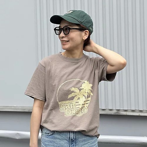 【クチュールドアダム/COUTURE D'ADAM】のVintage remake T-shirt / San Diego 人気、トレンドファッション・服の通販 founy(ファニー) ファッション Fashion レディースファッション Fashion for Women トップス・カットソー Cut & Sew Tops シャツ・ブラウス・オフィスカジュアル Elegant Blouses & Button-Ups ロングTシャツ・Tシャツ Longline T-Shirts & Tees コレクション Collection, Seasonal Line プリント Print, Printed Pattern ラバー Rubber, Rubber Sole リメイク Remake, Reconstructed ヴィンテージ Vintage Style 洗える Machine Washable other-2|ID: prp329100004387778 ipo3291000000034616446