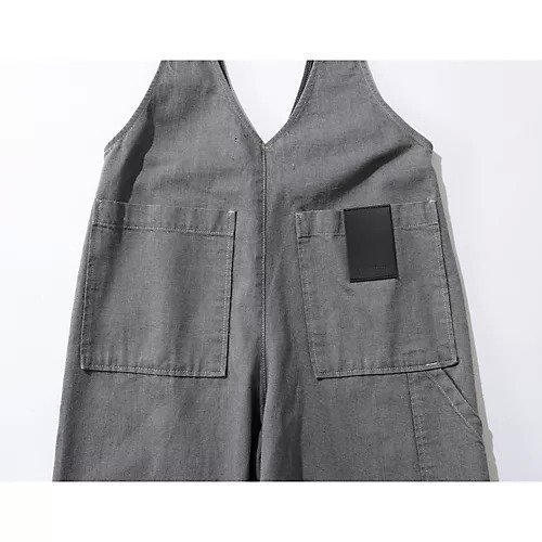 【リヴィントーン/LIVINGTONE】のTHIERRY - Deep v salopette 人気、トレンドファッション・服の通販 founy(ファニー) 　ファッション　Fashion　レディースファッション　Fashion for Women　ワンピース　Dresses　サロペット&オールインワン　Dungarees & Jumpsuit Styles　サロペット　Overalls, Salopette　ドレス　Dress, One-Piece　ポケット　Pocket, Pocket Detail　洗える　Machine Washable　other-2|ID: prp329100004387788 ipo3291000000034159268