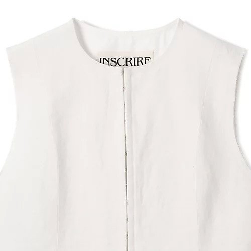 【アンスクリア/INSCRIRE】のLinen N/S Jacket 人気、トレンドファッション・服の通販 founy(ファニー) 　ファッション　Fashion　レディースファッション　Fashion for Women　アウター　Coat / Outerwear Collection　レディースジャケット・軽アウター　Jackets　2025年　2025　2025春夏・S/S　Spring/Summer 2025 SS25　カットオフ　Cut-Off Design　シェイプ　Shape, Slim Fit　シンプル　Simple, Minimal　フロント　Front, Front Design　other-3|ID: prp329100004389153 ipo3291000000035671815