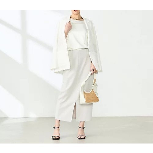 【ノーリーズソフィー/NOLLEY'S sophi】のサテンスムースT 人気、トレンドファッション・服の通販 founy(ファニー) 　ファッション　Fashion　レディースファッション　WOMEN　2025年　2025　2025春夏・S/S　Ss,Spring/Summer,2025　おすすめ　Recommend　なめらか　Smooth　インナー　Inner　コンパクト　Compact　サテン　Satin　ジャケット　Jacket　セレモニー　Ceremony　デニム　Denim　バランス　Balance　ビジネス 仕事 通勤　Business　other-2|ID: prp329100004391945 ipo3291000000031711519