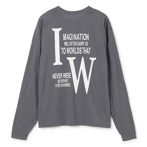 【プロタゴニスタ/PROTAGONISTA】のシアーロンT 人気、トレンドファッション・服の通販 founy(ファニー) 　ファッション　Fashion　レディースファッション　Fashion for Women　トップス・カットソー　Cut & Sew Tops　ロングTシャツ・Tシャツ　Longline T-Shirts & Tees　バランス　Balance, Style Balance　フロント　Front, Front Design　プリント　Print, Printed Pattern　リラックス　Relax, Relaxed Fit　ロング　Long, Long-Length　洗える　Machine Washable　other-2|ID: prp329100004391955 ipo3291000000034155642