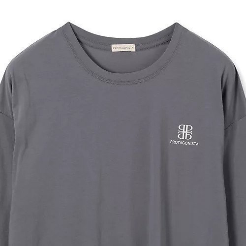 【プロタゴニスタ/PROTAGONISTA】のシアーロンT 人気、トレンドファッション・服の通販 founy(ファニー) 　ファッション　Fashion　レディースファッション　Fashion for Women　トップス・カットソー　Cut & Sew Tops　ロングTシャツ・Tシャツ　Longline T-Shirts & Tees　バランス　Balance, Style Balance　フロント　Front, Front Design　プリント　Print, Printed Pattern　リラックス　Relax, Relaxed Fit　ロング　Long, Long-Length　洗える　Machine Washable　other-3|ID: prp329100004391955 ipo3291000000034155644