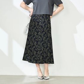 【ノーリーズソフィー/NOLLEY'S sophi】 ミモザプリントフレアスカート人気、トレンドファッション・服の通販 founy(ファニー) ファッション Fashion レディースファッション WOMEN スカート Skirt Aライン/フレアスカート Flared A-Line Skirts 2025年 2025 2025春夏・S/S Ss,Spring/Summer,2025 おすすめ Recommend シンプル Simple ジャケット Jacket フレア Flare |ID:prp329100004392069