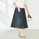 【ノーリーズソフィー/NOLLEY'S sophi】の《セットアップ対応》ウォッシャブルシアーローンインゴムギャザースカート チャコールグレー|ID: prp329100004392072 ipo3291000000031712881