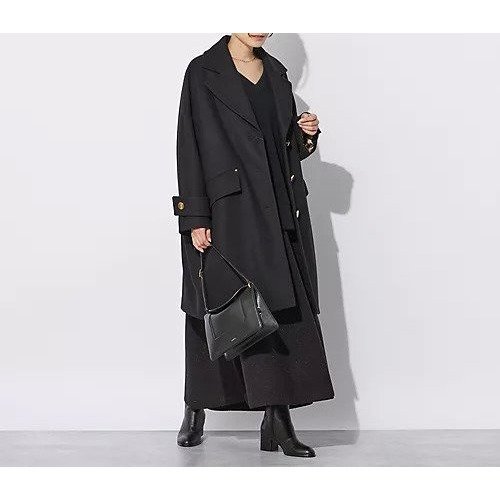 【マッキントッシュ/MACKINTOSH】のハンビーチェスターコクーンシルエットメタルボタン(裏地レオパード柄) 人気、トレンドファッション・服の通販 founy(ファニー) 　ファッション　Fashion　レディースファッション　WOMEN　ショルダー　Shoulder　チェスターコート　Chester Coat　ドロップ　Drop　メルトン　Melton　レオパード　Leopard　ワイド　Wide　定番　Standard　other-2|ID: prp329100004392625 ipo3291000000031264486