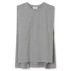 【アダワス/ADAWAS】のCOMPACT COTTON JERSEY SLEEVELESS TOP 人気、トレンドファッション・服の通販 founy(ファニー) ファッション Fashion レディースファッション WOMEN トップス・カットソー Tops/Tshirt シルク Silk 夏 Summer 洗える Washable thumbnail グレー|ID: prp329100004393760 ipo3291000000030720018