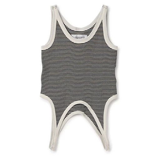 【ジェーンスミス/JANE SMITH】のCOTTON RANDOM BORDER RIB UP DOWN TANK TOP インテリア・キッズ・メンズ・レディースファッション・服の通販 founy(ファニー) https://founy.com/ ファッション Fashion レディースファッション Fashion for Women ワンピース Dresses タンク Tank Top, Sleeveless Top ドット Polka Dot, Dot Pattern パイピング Piping, Trim Design 洗える Machine Washable |ID: prp329100004393767 ipo3291000000030720059