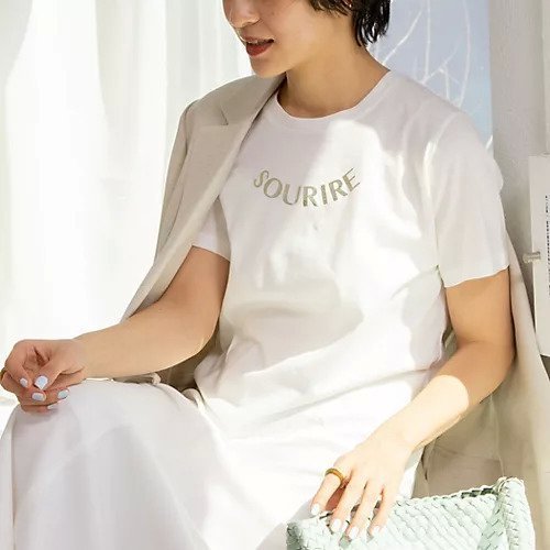 【ノーリーズソフィー/NOLLEY'S sophi】のオーガニックコットンロゴT 人気、トレンドファッション・服の通販 founy(ファニー) 　ファッション　Fashion　レディースファッション　WOMEN　2025年　2025　2025春夏・S/S　Ss,Spring/Summer,2025　おすすめ　Recommend　インナー　Inner　ジャケット　Jacket　夏　Summer　春　Spring　S/S・春夏　Ss・Spring/Summer　other-3|ID: prp329100004393768 ipo3291000000031711494