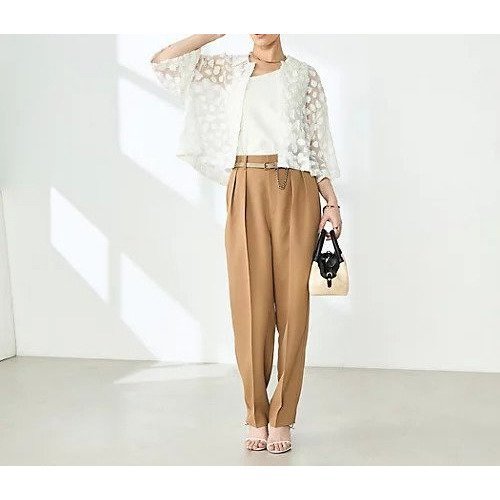 【ノーリーズ/NOLLEY'S】のKIRYU花柄ジャガードシャツブラウス 人気、トレンドファッション・服の通販 founy(ファニー) 　ファッション　Fashion　レディースファッション　WOMEN　トップス・カットソー　Tops/Tshirt　シャツ/ブラウス　Shirts/Blouses　花柄・フラワープリント・モチーフ　Flower Patterns　2025年　2025　2025春夏・S/S　Ss,Spring/Summer,2025　カットジャガード　Cut Jacquard　キャミソール　Camisole　タンク　Tank　人気　Popularity　定番　Standard　other-3|ID: prp329100004393783 ipo3291000000031712393